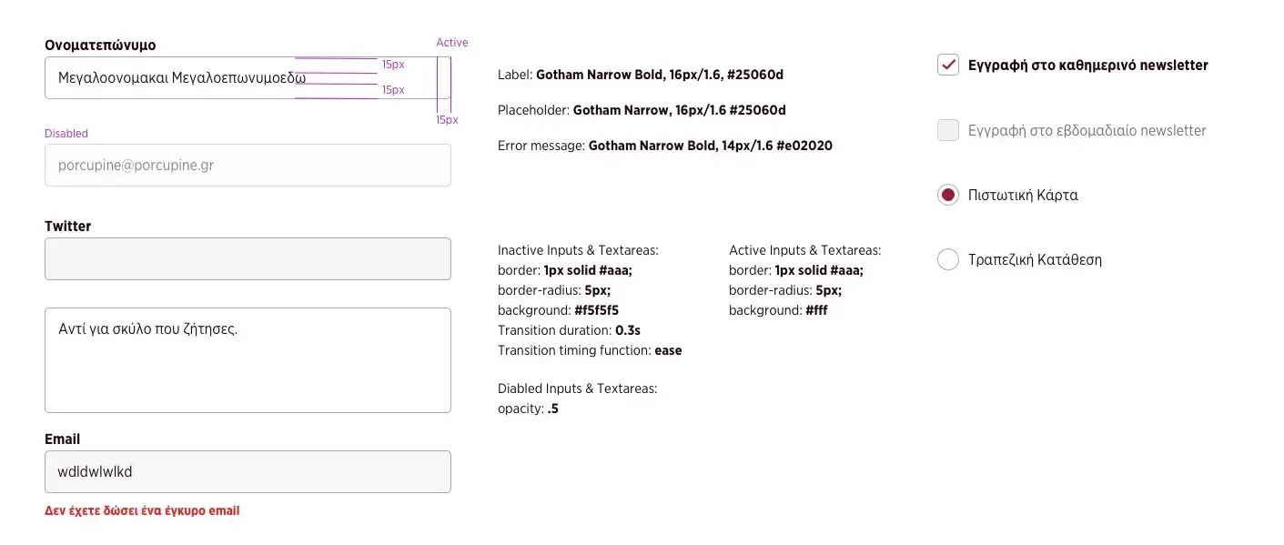 Τυπογραφία για το inside story